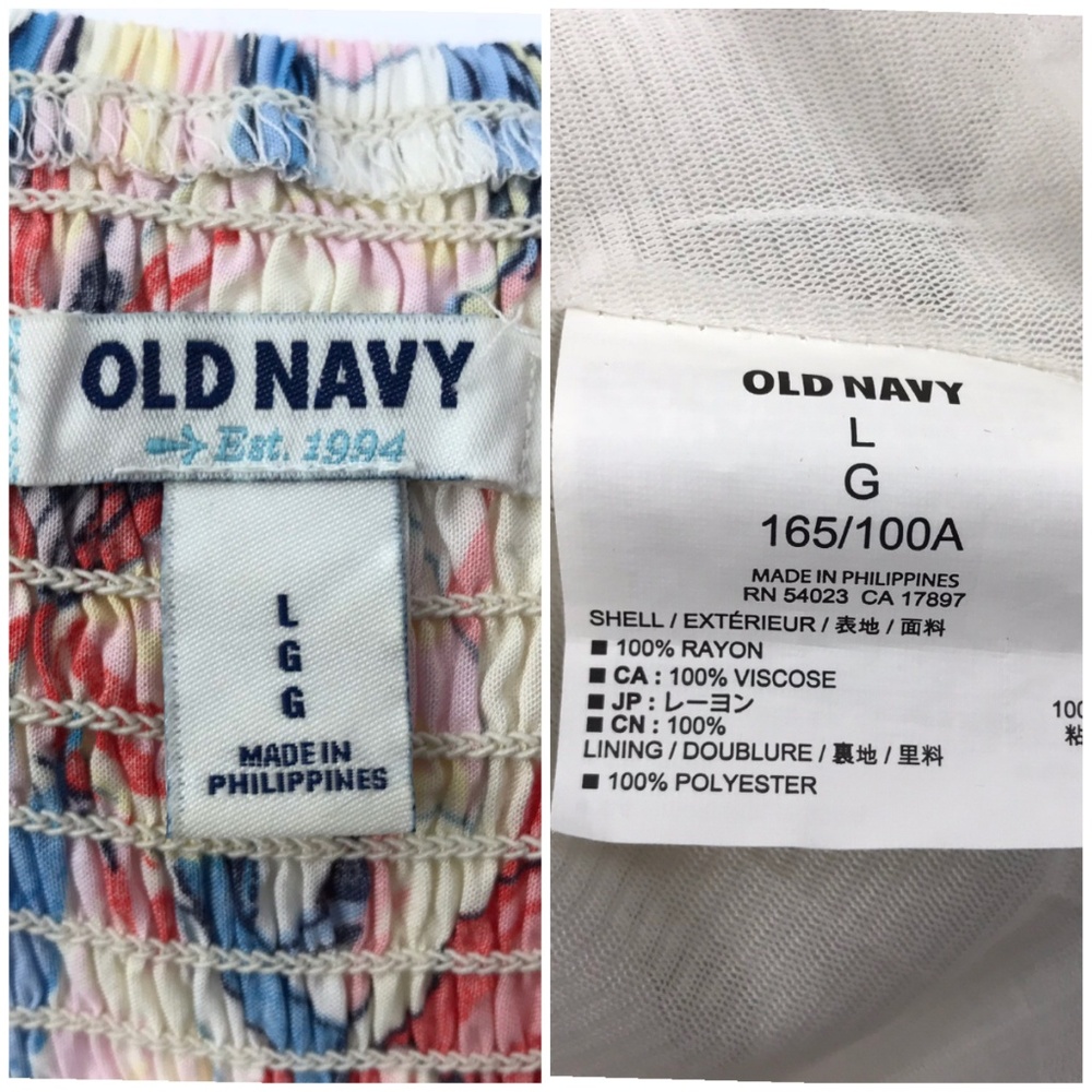 Old Navy Floral Spaghetti Strap Dress - Picture 8 of 8